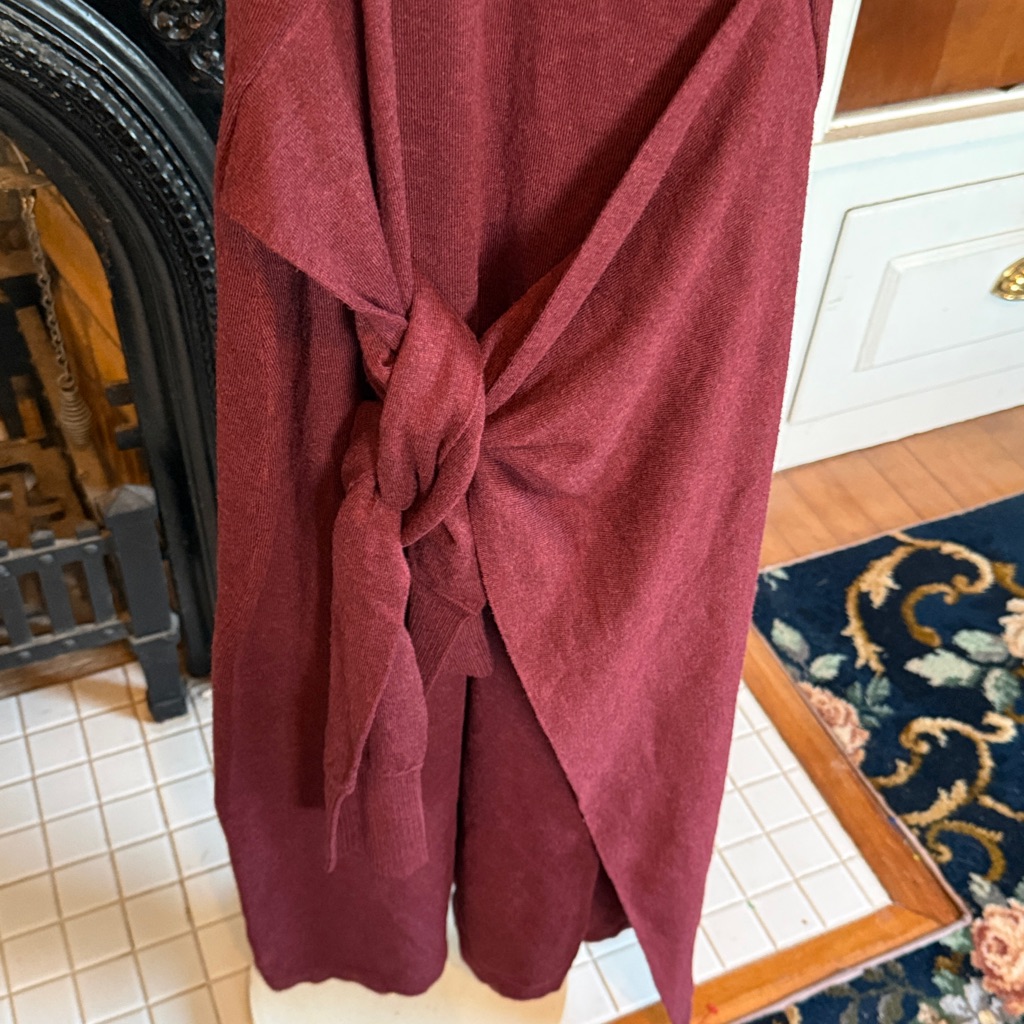 Love Bonito Aliyah Knit Column Wrap Midi Dress. Nwt — image 8 of 8